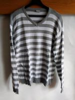 Pullover Gr.XL Identic weiß grau gestreift Langarmshirt Sachsen - Dippoldiswalde Vorschau