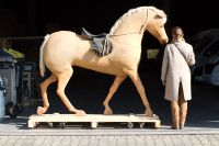 Pferde Skulptur groß XXL Werbeobjekt Dekoration 1970 Nordrhein-Westfalen - Herne Vorschau
