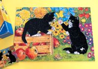 Puzzle Ravensburger 250 Teile, Samtstruktur, Flokati Line, Katzen Dortmund - Benninghofen Vorschau