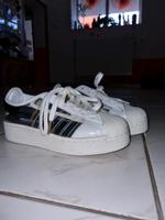 ☆•° Adidas Superstar Bold, durchsichtig, Gr. 37, neuwertig ☆•° Sachsen - Delitzsch Vorschau
