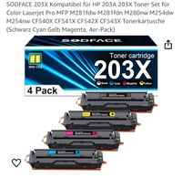 SODFACE 203X Kompatibel für HP 203A 203X Toner Set Sachsen - Meißen Vorschau