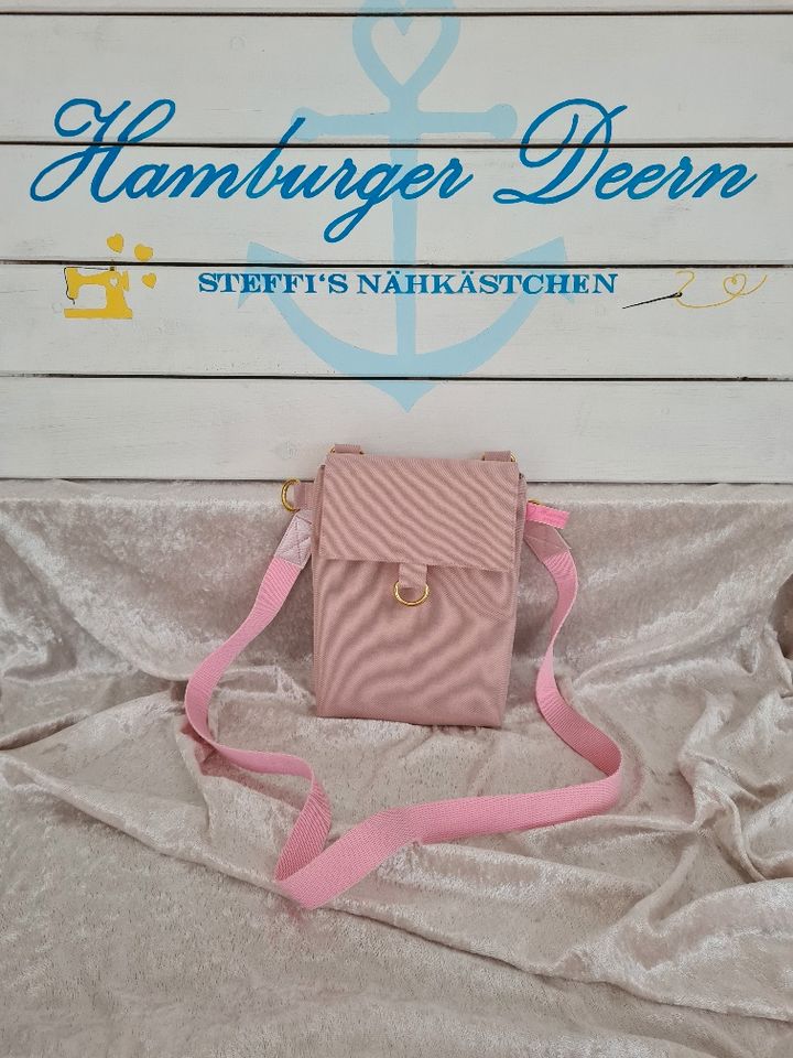 Umhängetasche „Elli“ RS rosa / Gurtbandtasche in Hamburg