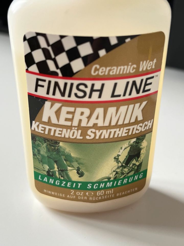 Keramik Kettenöl synthetisch Finish Line Ceramic Wet + Feinöl in Klein-Winternheim