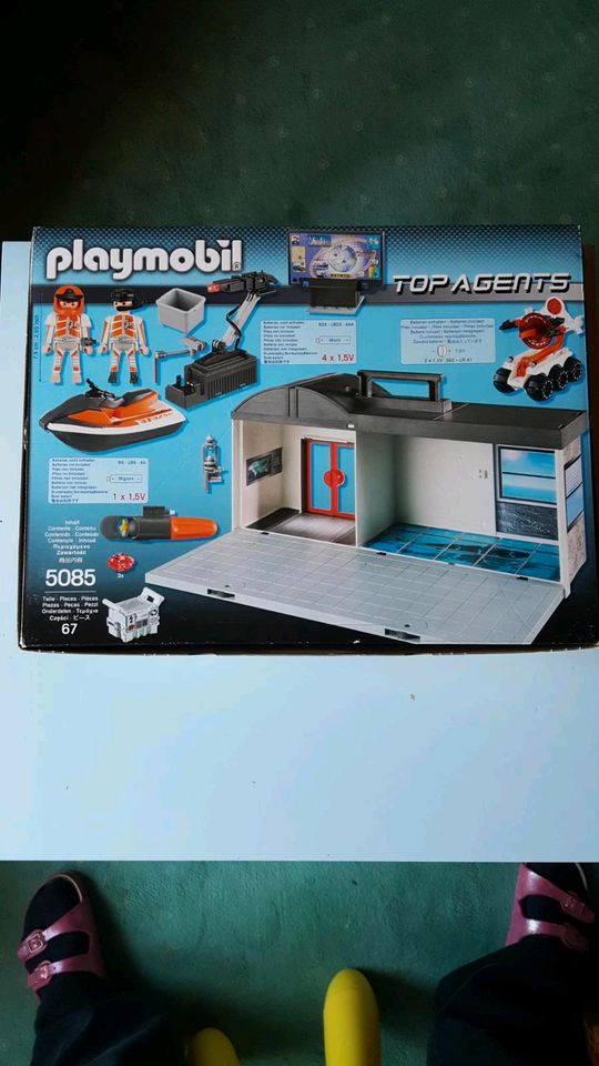 Playmobil 5085 Top Agentenhaus in Essenbach