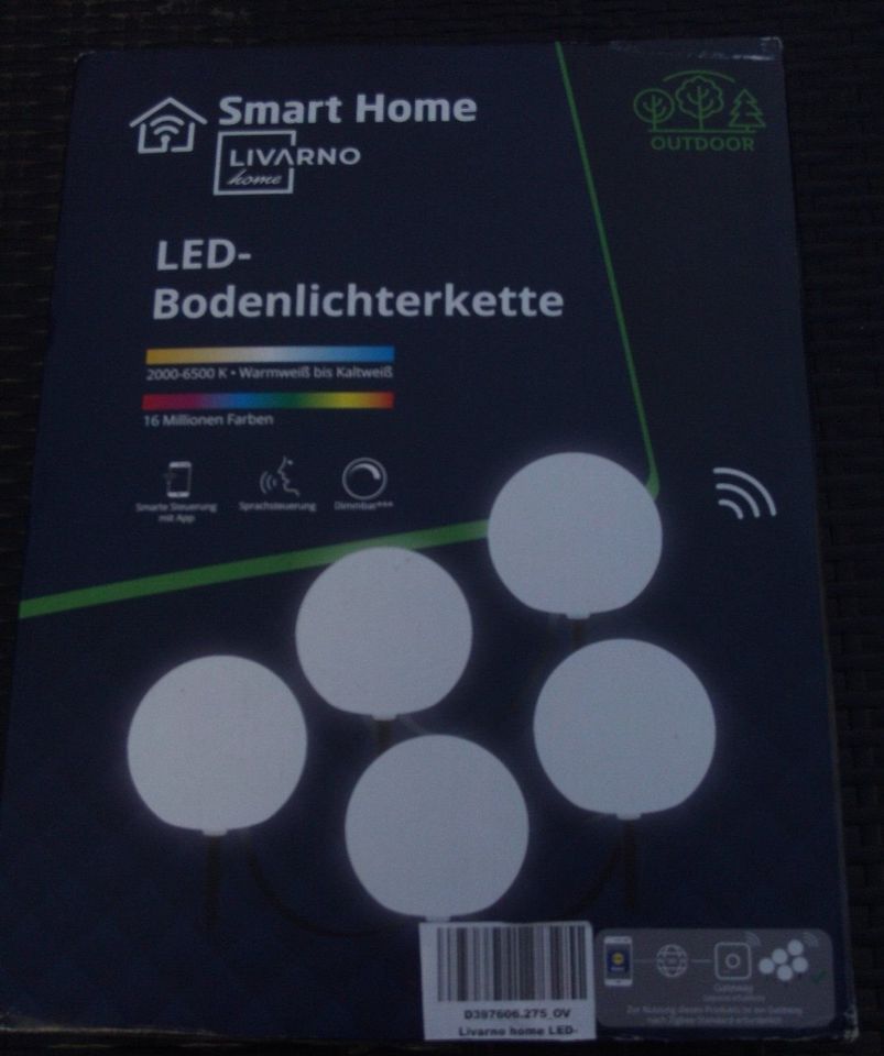 LIVARNO home LED Bodenlichterkette 5er Zigbee Kugel o. Halbkugel in Sachsen  - Bad Gottleuba-Berggießhübel | eBay Kleinanzeigen ist jetzt Kleinanzeigen