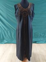 Abendkleid schwarz mit Goldstickerei Gr. 46 Nordrhein-Westfalen - Grevenbroich Vorschau