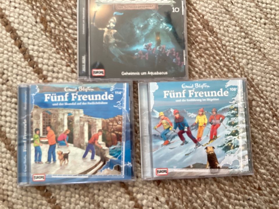 Hörspiel CDs, 5 Freunde, Hui Buh, der kleine Prinz, Conni in Bonn