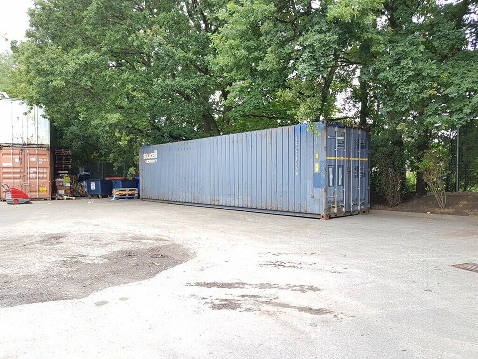 40`HCPW Seecontainer Lagercontainer extra breit günstig Container in Hamburg