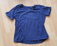 CANDA Tshirt mit dekorativen Knöpfen (Damen L, blau/dunkelblau) Hessen - Bad Homburg Vorschau