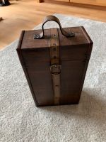 Vintage Deko Geschenkbox aus Holz für Wein - u Sektflaschen Niedersachsen - Bad Zwischenahn Vorschau