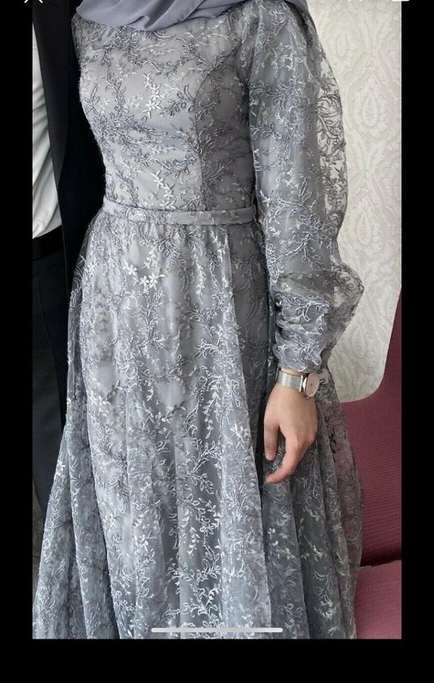 Nisan Söz Isteme Tesettür Elbise Hijab Kleid Abendkleid in Bingen