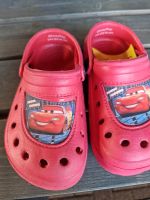 Badeschuhe clocs cars lightning mccqueen rot gr.28 Hessen - Gründau Vorschau