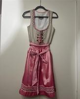 Wunderschönes Dirndl in Rosa, Weiß und Grün Hessen - Wettenberg Vorschau