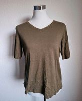 Shirt Top S.Oliver M Olive Nieten Boho Retro Vintagelook Hamburg-Mitte - Hamburg Hamm Vorschau