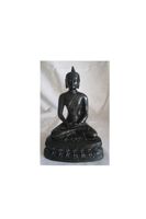 Budda Buddha Messing 20 cm hoch  950 gr schwarz hübsch neutral Hessen - Bad Soden am Taunus Vorschau