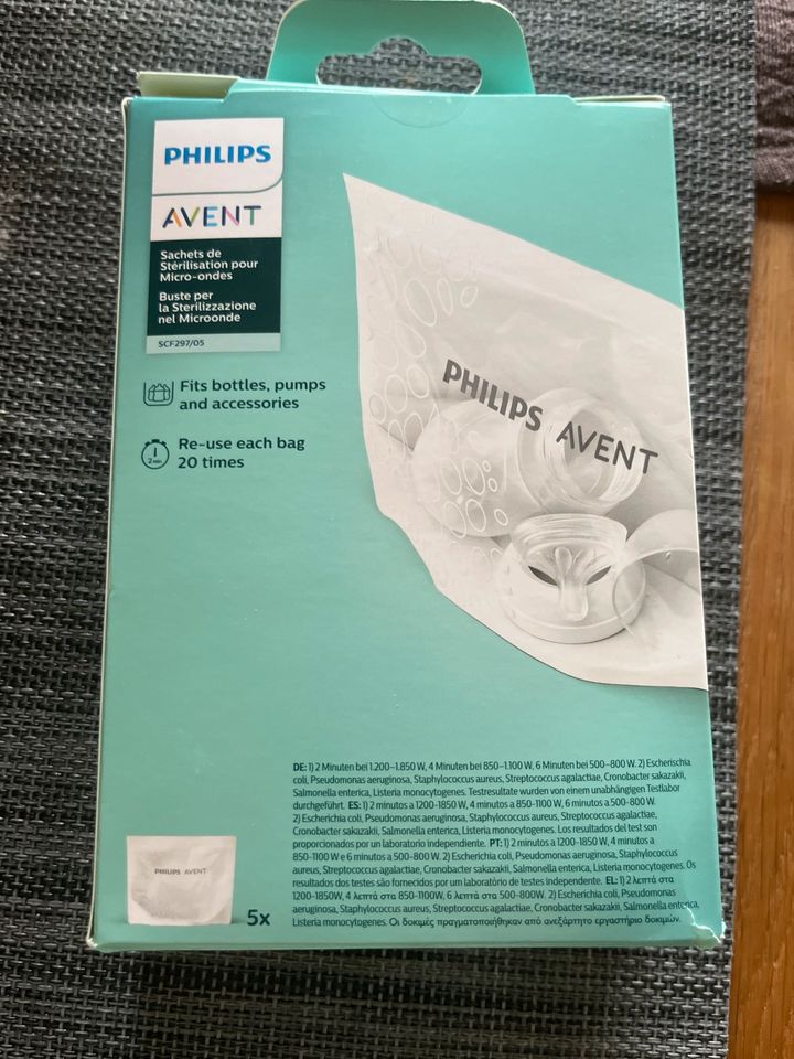 Philips Avent Sterilisations Beutel neu in Gießen