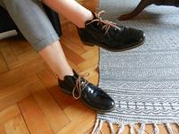 Rieker Halbschuhe, schwarz-Lack Gr. 39 Niedersachsen - Nordhorn Vorschau