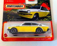 Matchbox 2022 - 1975 OPEL KADETT C GT/E Nr. 56/100 gelb/weiß OVP Thüringen - Erfurt Vorschau