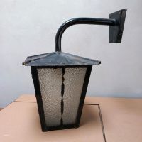 DDR alte Lampe Laterne Eisen geschmiedet Wandleuchte Sachsen-Anhalt - Seeburg Vorschau