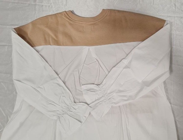 C'est Paris Shirt (Bluse)mit Materialmix NEU (B001) in Neuss