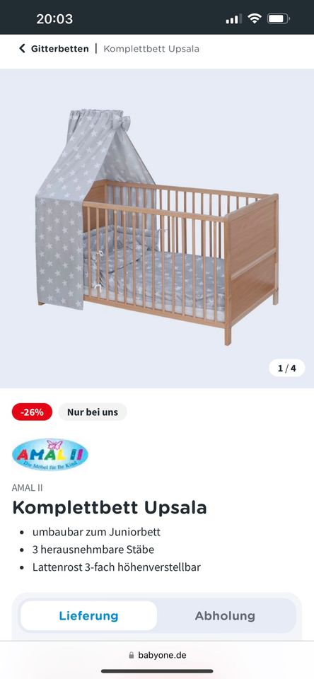 Baby Komplettbett in Ostfildern