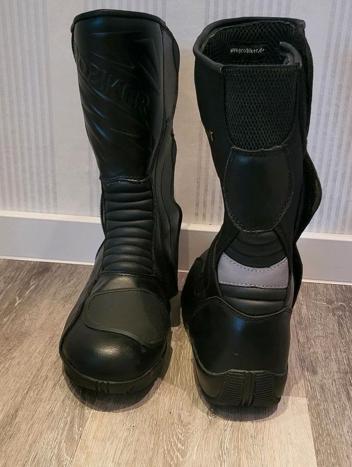 Probiker Mottoradstiefel Gr 40 / 41 in Hammah