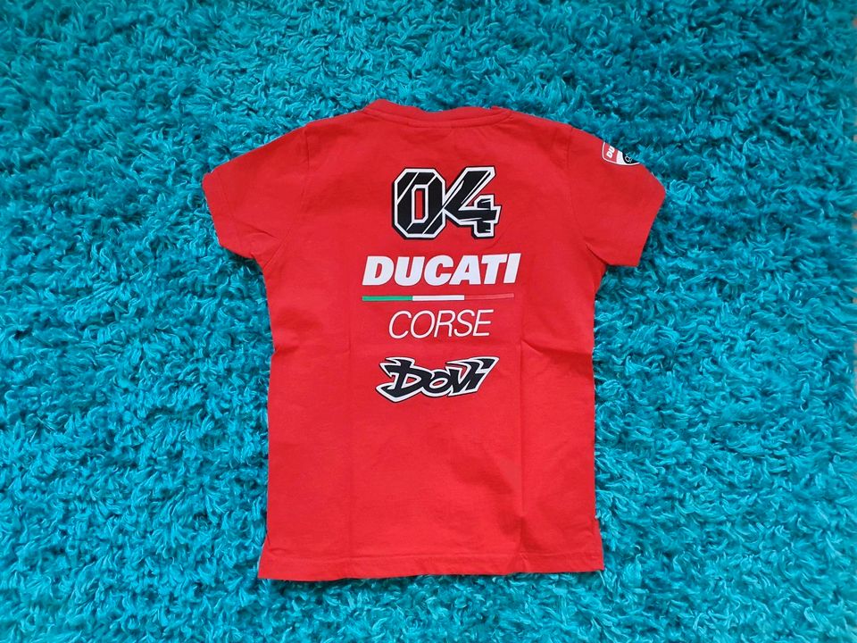 Ducati Corse original - Kinder T-Shirt Gr. 110/116 "04 Dovizioso" in Leipzig