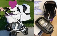 Kinderwagen ABC Turbo 4S weiß MaxiCosi Isofix Kids2Sit +  Zubehör Bayern - Buchenberg Vorschau