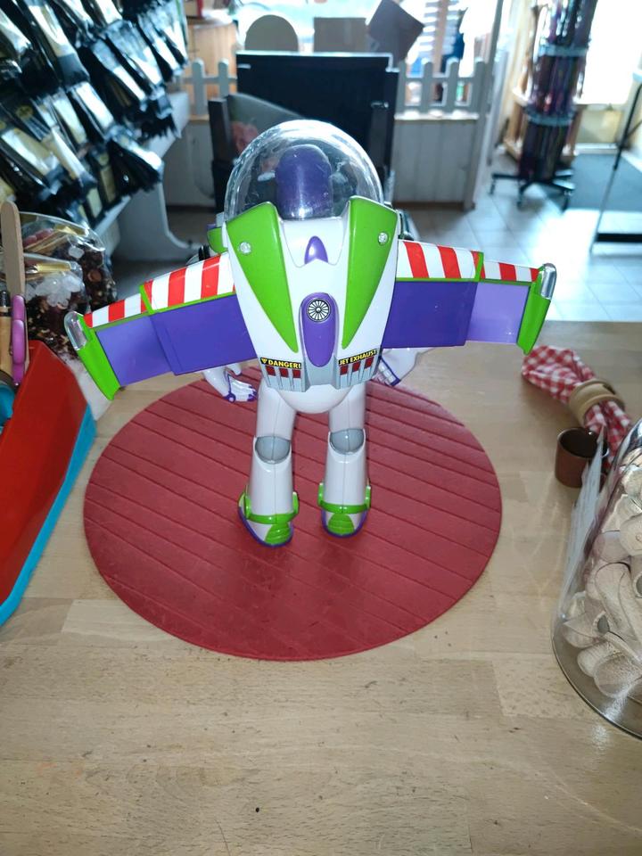 Disney Buzz Lightyear Figur ca. 30cm Toy Story Deutsch rar