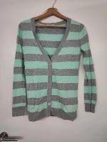 Cardigan in Mint und Grau Nordrhein-Westfalen - Neukirchen-Vluyn Vorschau