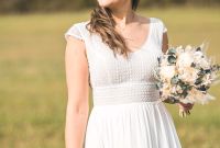 Boho - Vintage Brautkleid / Hochzeitskleid d. Marke Bianco Evento Baden-Württemberg - Ehningen Vorschau