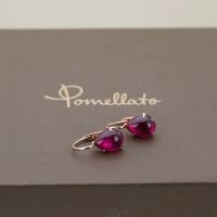 Pomellato Ohrringe 375er Rosegold Rouge Passion Synt. Rubin Hamburg-Mitte - Hamburg Neustadt Vorschau