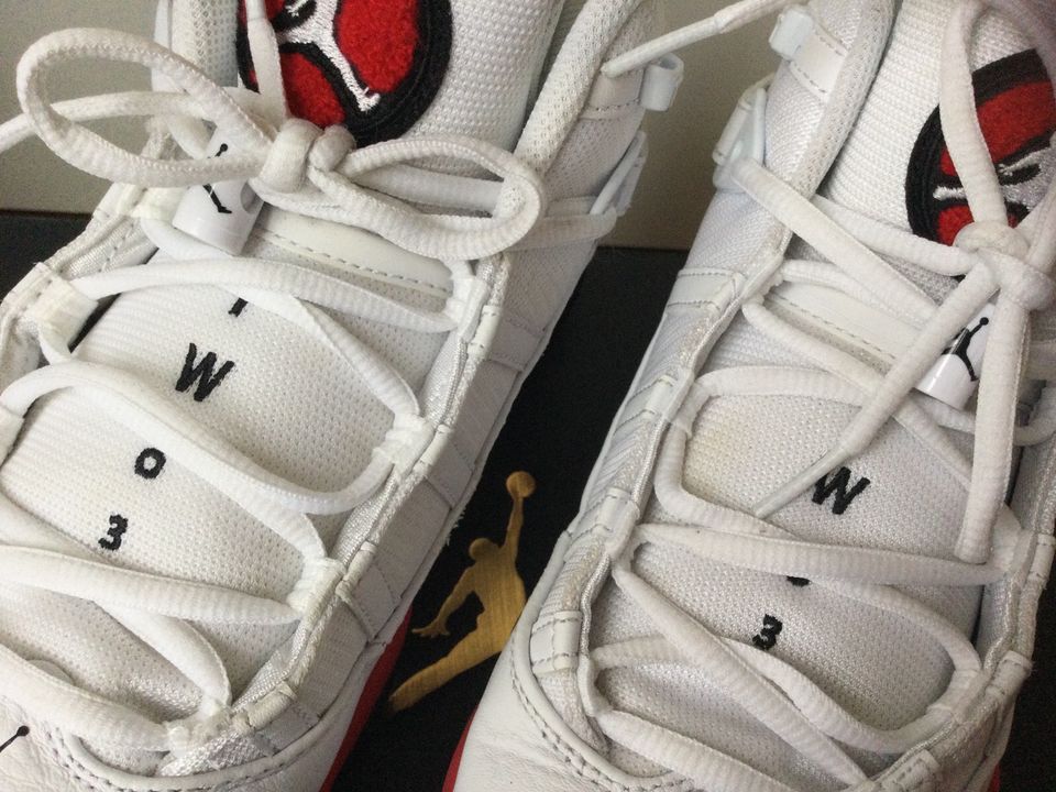 Nike Jordan weiß 6 Rings Gr. 40 wenig getragen OVP Basketball in Schwandorf