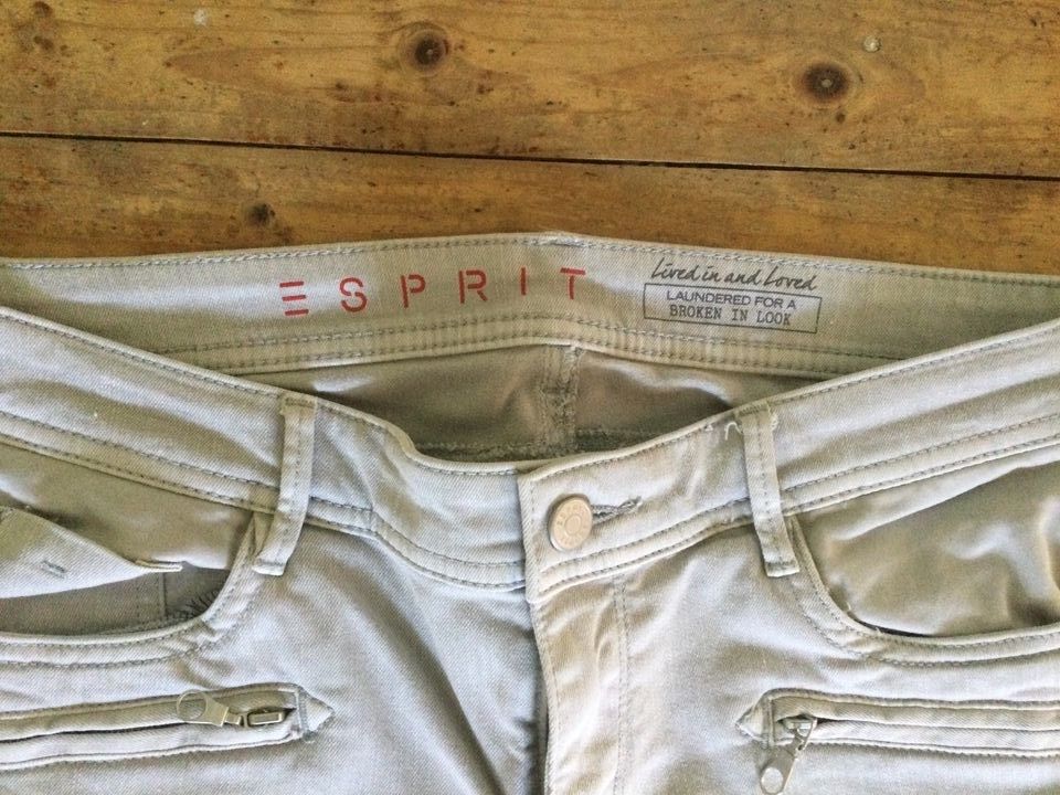 Damen Jeans Esprit beige Gr.38 in Wettringen