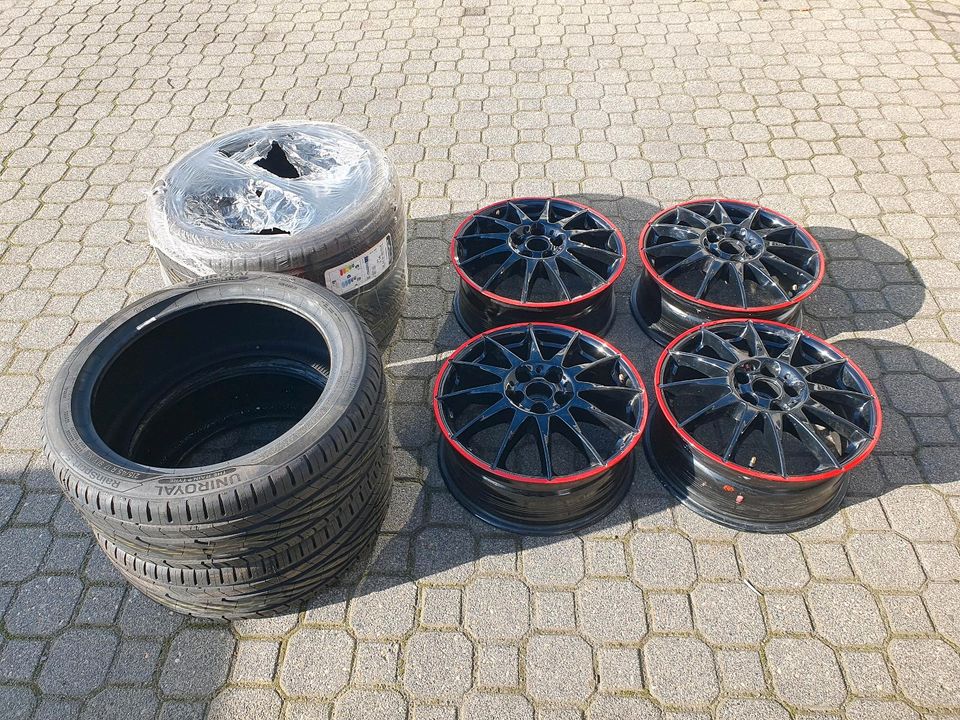 Ronal R54 Alufelgen Black 17 Zoll Audi A3 Reifen in Wurzen