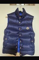 Blaue Moncler Weste mit Kapuze Damen Bayern - Spalt Vorschau