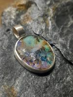 Zauberhafter multicolor Boulder Opal Anhänger in silberfassung Kr. München - Ismaning Vorschau