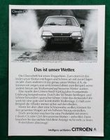 Citroen CX Werbung Reklame 1982 Niedersachsen - Velpke Vorschau