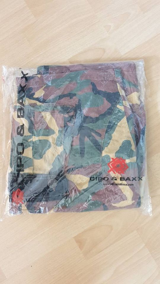 Cipo & Baxx Bermuda Shorts Capri W36 W38 neu ovp Camouflage in Berlin