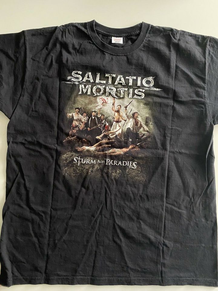 Saltatio Mortis T-Shirt „Sturm aufs Paradies- Tour 2011“ Größe XL in Bayern  - Naila | eBay Kleinanzeigen ist jetzt Kleinanzeigen