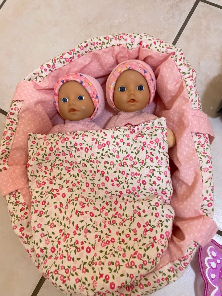 Puppenset Baby Born mit Puppenwagen und Zubehör in Brannenburg