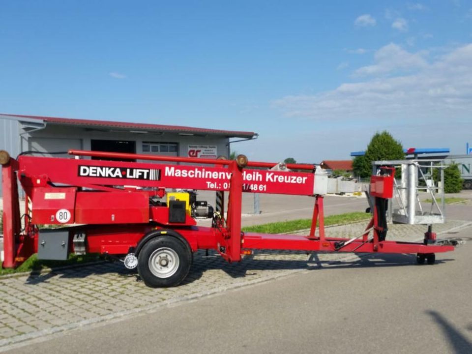 Verleihe Arbeitsbühne Hubsteiger Hebebühne in Moorenweis