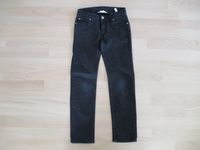 Jeanshose (H&M), schwarz, Gr. 134 Bayern - Niederwerrn Vorschau