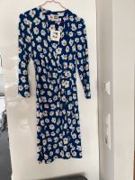 Anne Klein Kleid Wickelkleid blau Blumen XS neu mit Etikett Stuttgart - Degerloch Vorschau