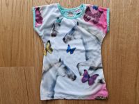 T-Shirt mit Pferden und Schmetterlingen, Größe 104 Brandenburg - Teltow Vorschau
