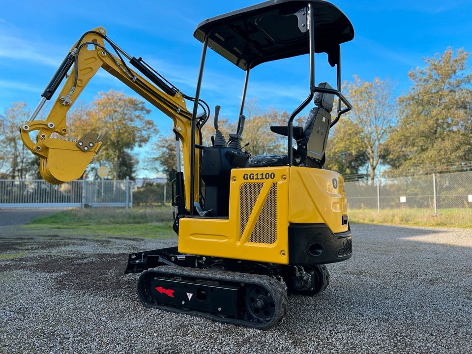 ‼️ Neue Minibagger GG1100  ‼ Kubota Motor, Knick, Verstel ‼️ in Kösching