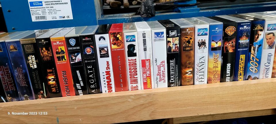 VHS Kassetten/Filme in Grevenkrug