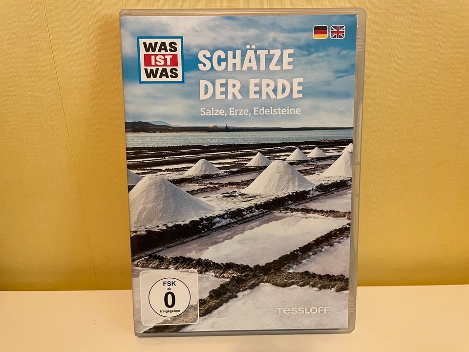 WAS IST WAS Schätze der Erde ( Salze, Erze,Edelsteine) DVD in Raesfeld