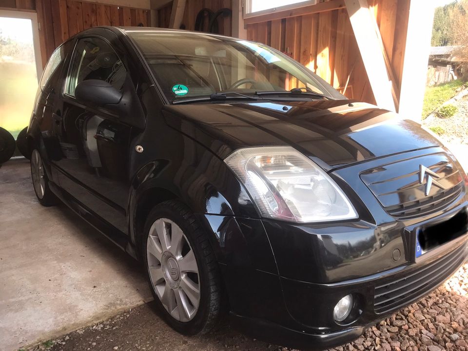 Citroën C2 VTS 2. Hand, 4 Winterräder in Schopfheim