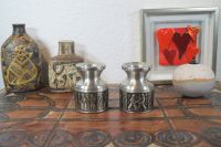 Mid-Century Viking Design Norsk Tinn Pewter Zinn Kerzenhalter Niedersachsen - Melbeck Vorschau